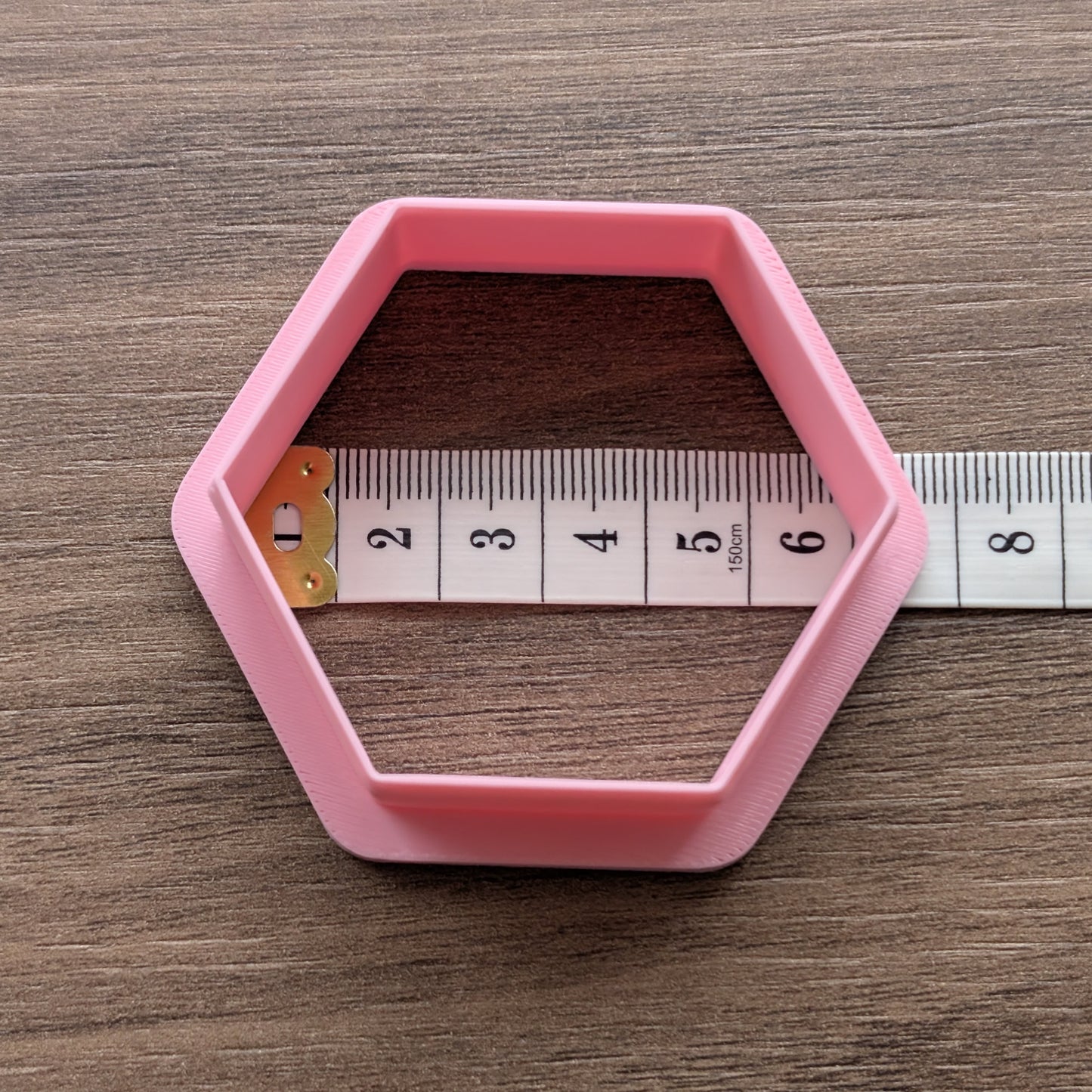 Hexagon Cookie/Fondant Cutters - 4pcs (4cm, 6cm, 8cm & 10cm)