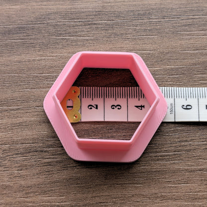 Hexagon Cookie/Fondant Cutters - 4pcs (4cm, 6cm, 8cm & 10cm)
