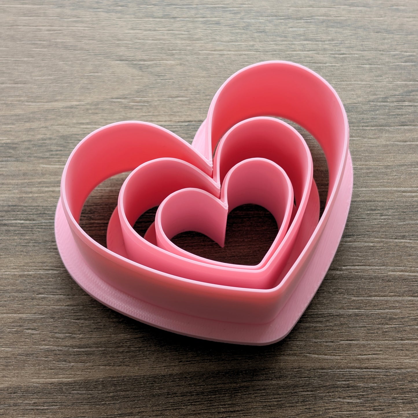 Hearts #2 Cookie/Fondant Cutters - 3pcs
