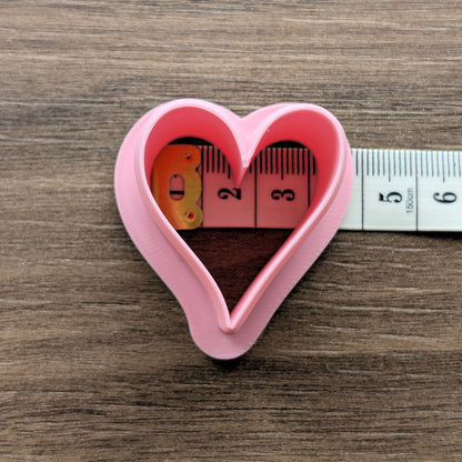 Hearts #4 Cookie/Fondant Cutters - 3pcs