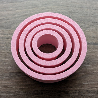 Circles Cookie/Fondant Cutters - 4pcs (3cm, 5cm, 7cm & 9cm)