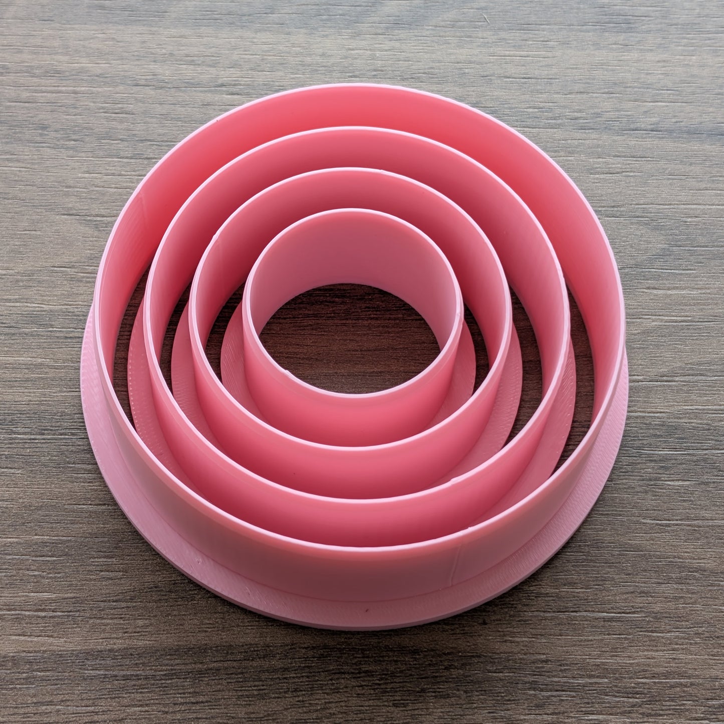 Circles Cookie/Fondant Cutters - 4pcs (4cm, 6cm, 8cm & 10cm)