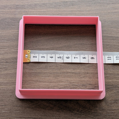 Squares Cookie/Fondant Cutters - 4pcs (3cm, 5cm, 7cm & 9cm)