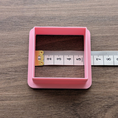 Squares Cookie/Fondant Cutters - 4pcs (3cm, 5cm, 7cm & 9cm)