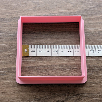 Squares Cookie/Fondant Cutters - 4pcs (4cm, 6cm, 8cm & 10cm)
