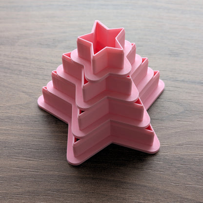 Stars Cookie/Fondant Cutters - 4pcs (3cm, 5cm, 7cm & 9cm)
