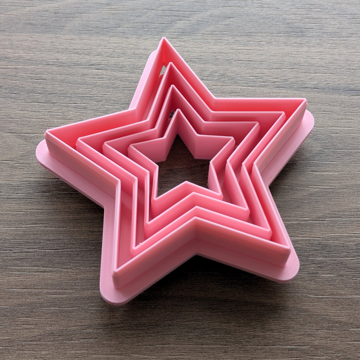 Stars Cookie/Fondant Cutters - 4pcs (4cm, 6cm, 8cm & 10cm)
