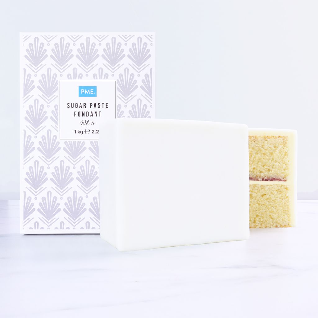 PME Sugarpaste Fondant 1kg - White