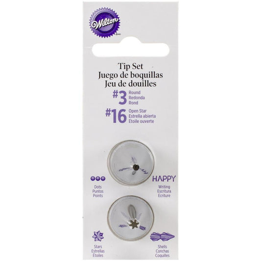 Wilton Nozzle - Set of 2 - #3 #16