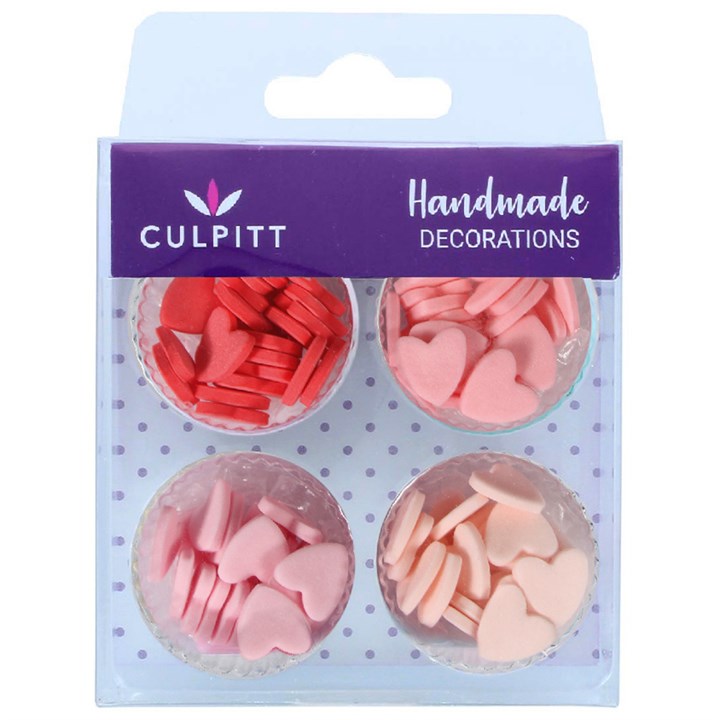 Culpitt Deco - Mini Sugar Hearts 100pc