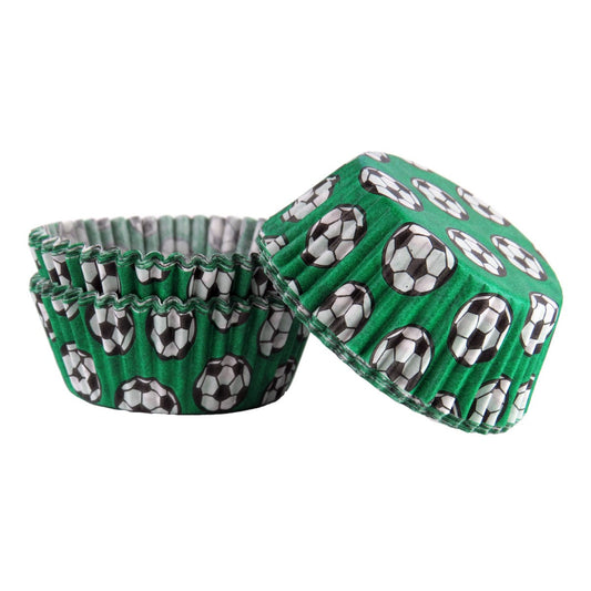 DC Cupcake Cases - Football 75pc