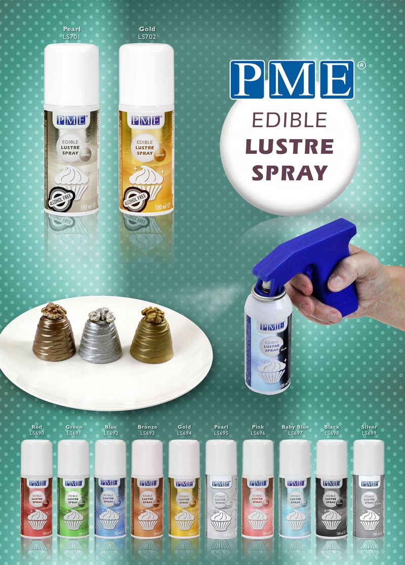 PME Lustre Spray 100ml - Red