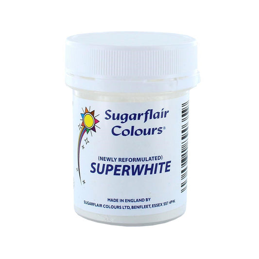 Sugarflair Superwhite 20g - Titanium Free