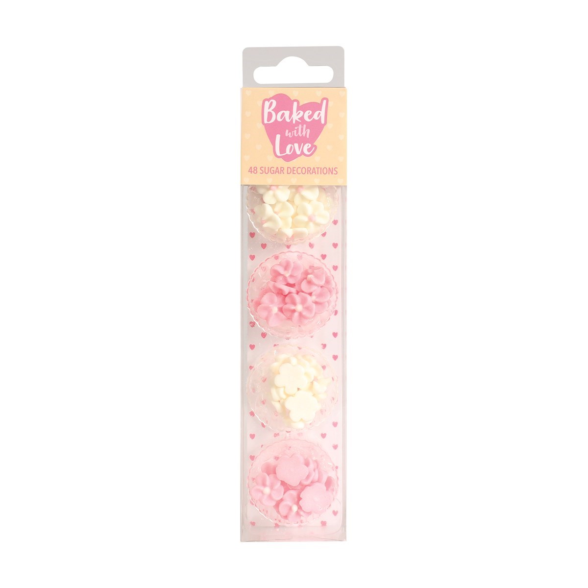 Sugar Decorations - Baked With Love Mini Blossoms 48pcs