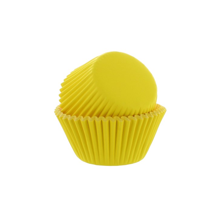 CS Baking Cases - Yellow 50pc