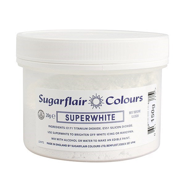 Sugarflair Superwhite 150g - Titanium Dioxide