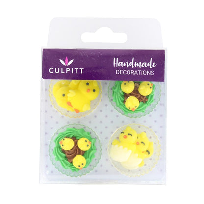 Culpitt Deco - Easter Chicks 10pc