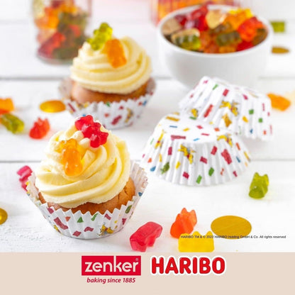 Haribo Gummy Bear Cupcake Cases 50pcs