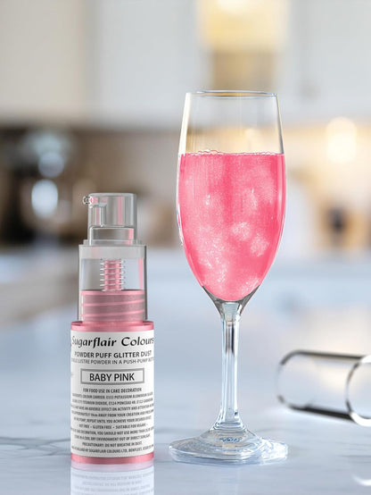 Sugarflair Powder Puff Spray - Baby Pink