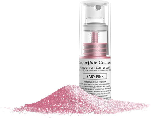 Sugarflair Powder Puff Spray - Baby Pink