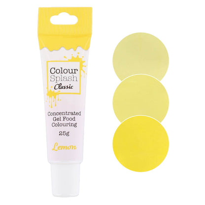 Colour Splash Colouring Gel 25g - Lemon Yellow