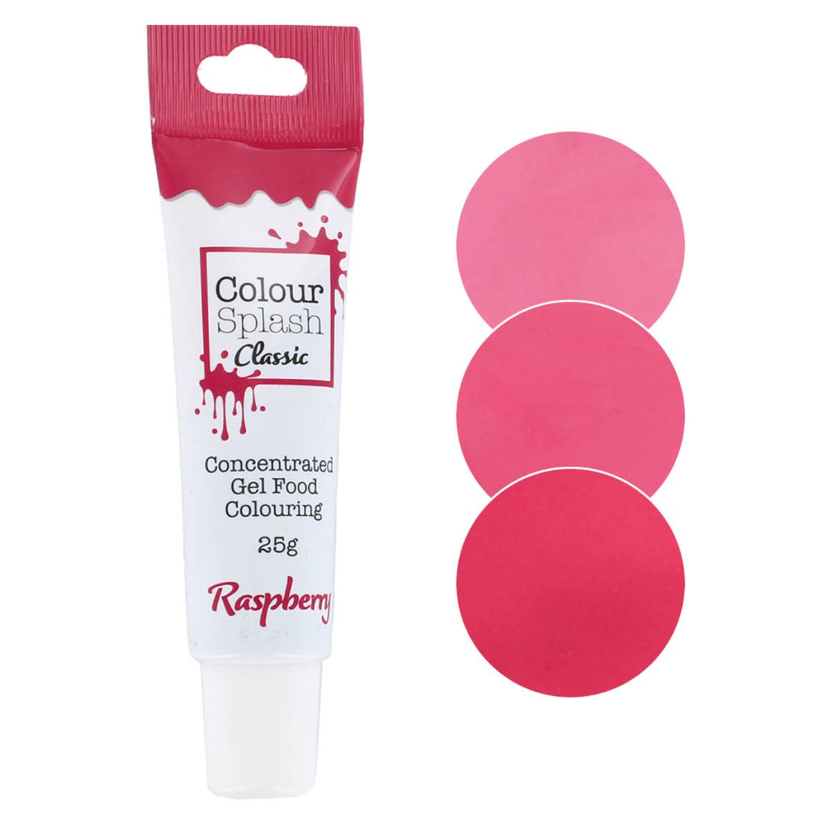Colour Splash Colouring Gel 25g - Raspberry Pink