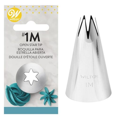 Wilton Nozzle - Open Star #1M