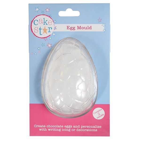 Cake Star Egg Mould 2pc - Medium