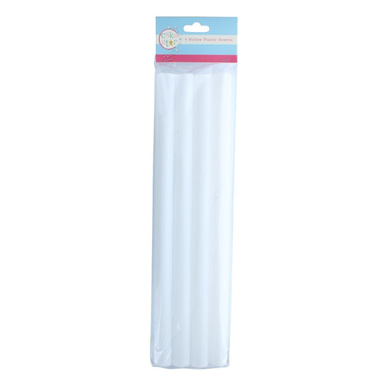 Hollow Cake Dowel Pillars 4pk - 12.5"