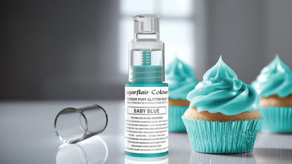 Sugarflair Powder Puff Spray - Baby Blue