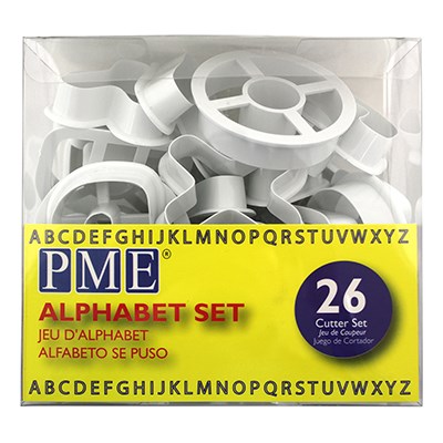 PME Alphabet Cutter Set 26pc