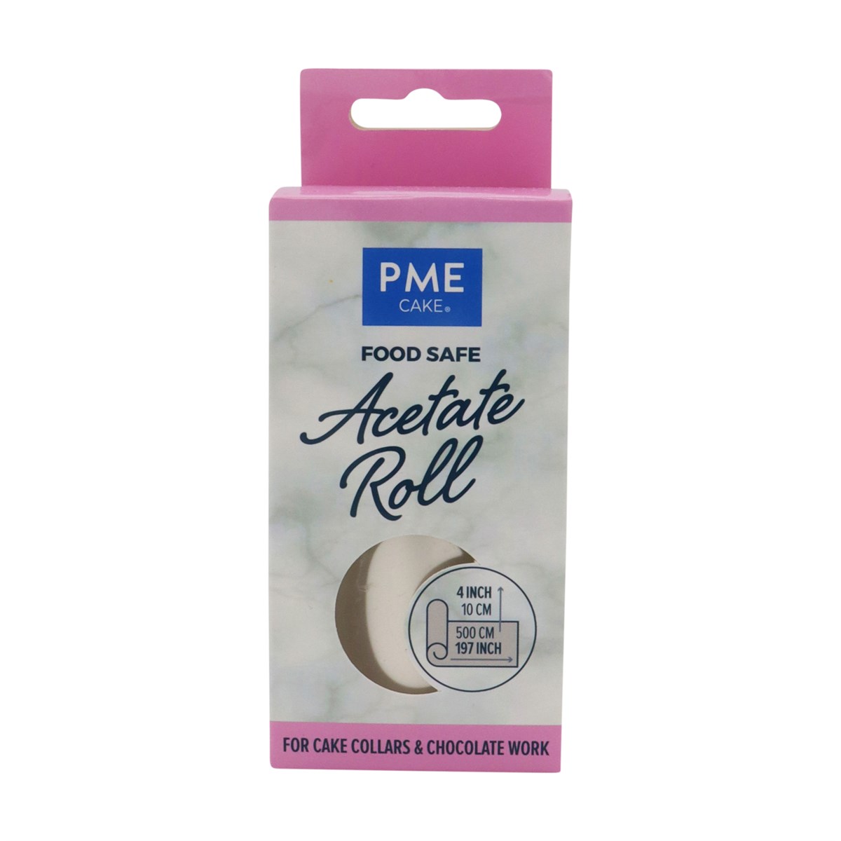 PME Acetate Roll 4" x 5m