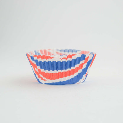 PME Patriotic Swirls Cupcake Cakes 60pcs