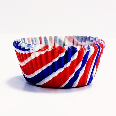 PME Patriotic Swirls Mini Cupcake Cakes 100pcs