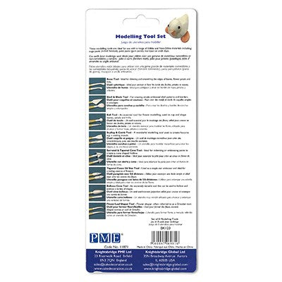 PME 8pc Modelling Tool Set