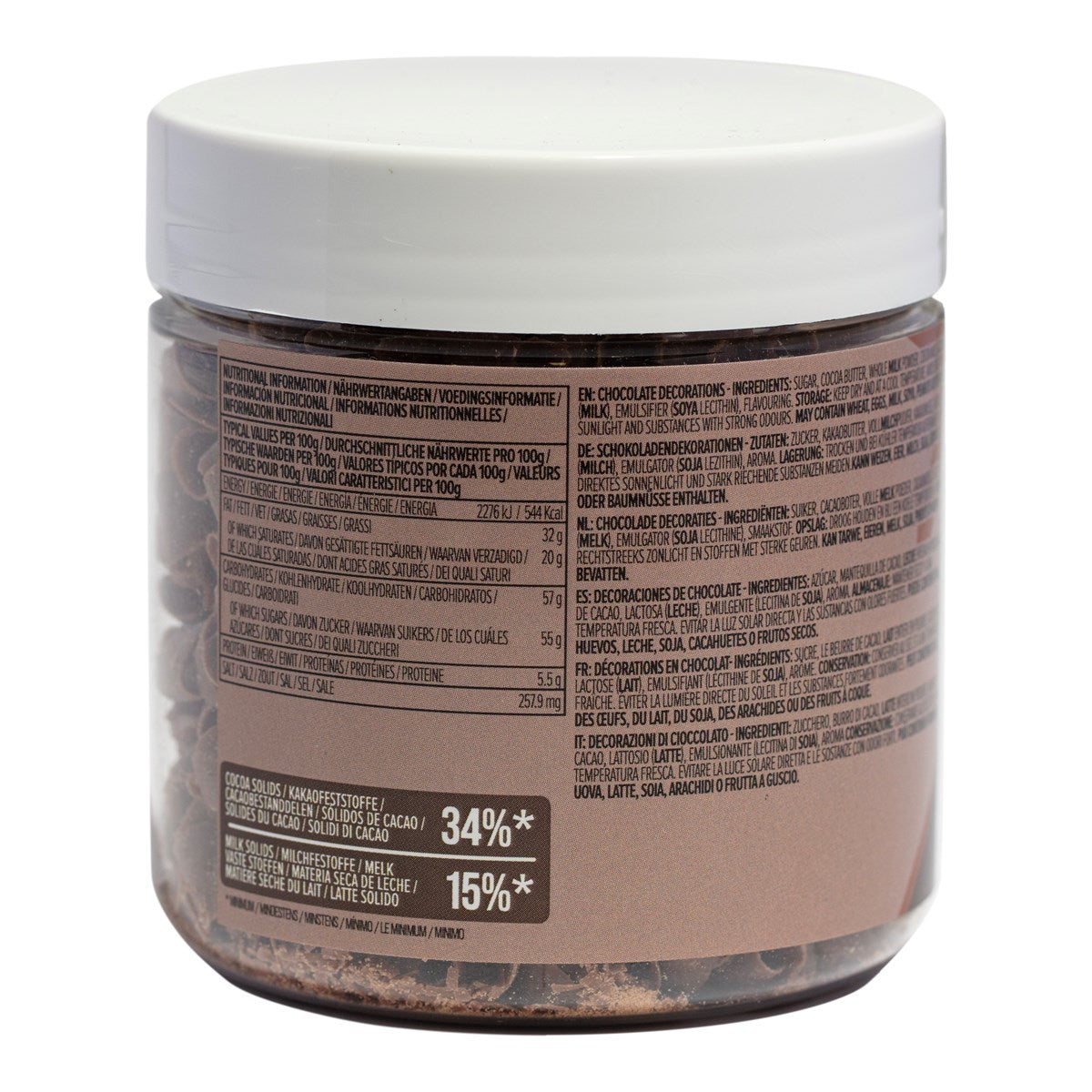 PME MILK Chocolate Curls