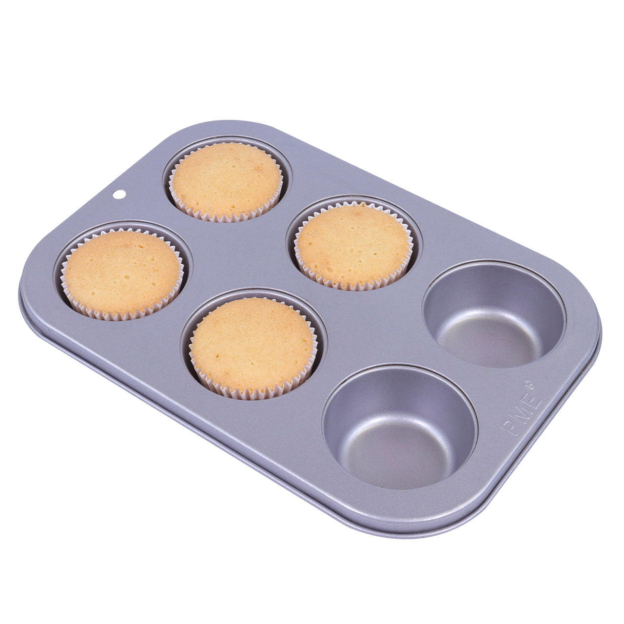 PME 6 Hole Muffin / Cupcake Tin (9.3cm x 4.5cm)