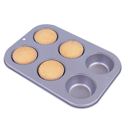 PME 6 Hole Muffin / Cupcake Tin (9.3cm x 4.5cm)