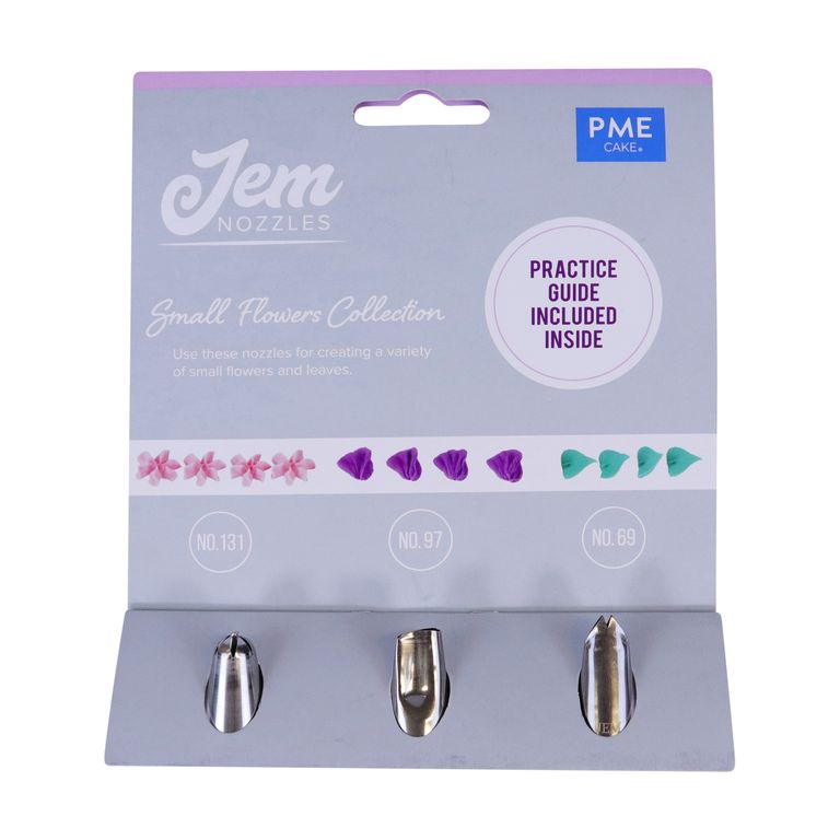 PME/JEM Nozzle Set - Small Flowers Collection #131 #97 #69