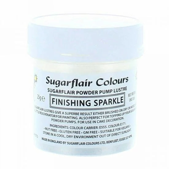 Sugarflair Lustre Pump Refill 25g - Finishing Sparkle