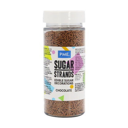 PME Sugar Strands 80g - Brown