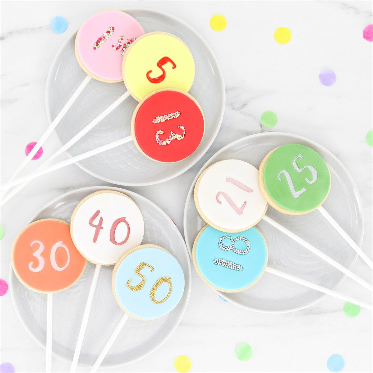 PME Fun Fonts Col1 Numbers 31pcs