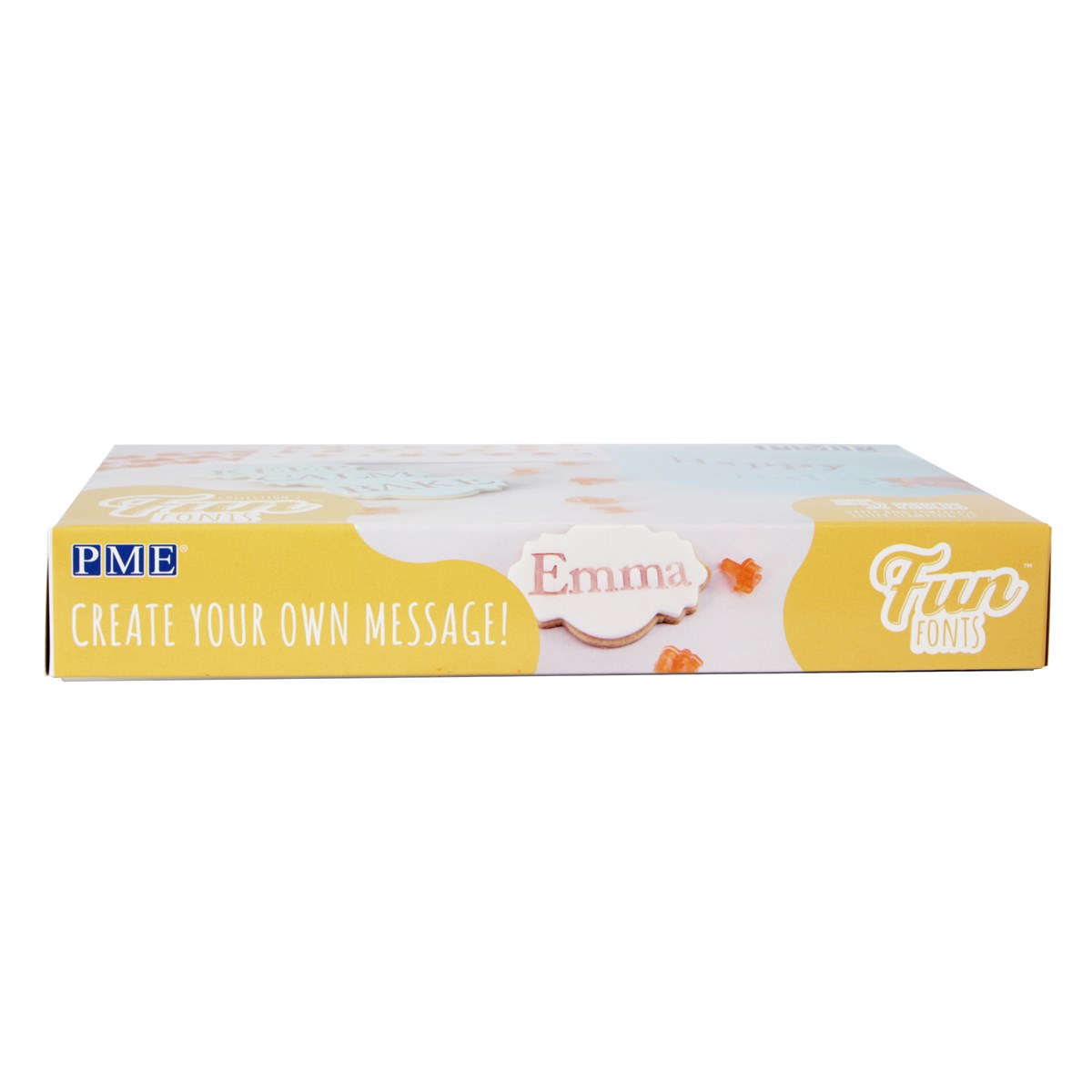 PME Fun Fonts Col2 Upper/Lowercase 52pcs