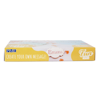 PME Fun Fonts Col2 Upper/Lowercase 52pcs