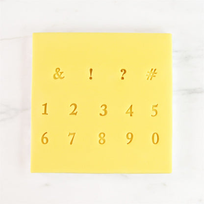 PME Fun Fonts Col2 Numbers 31pcs