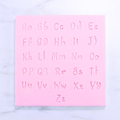 PME Fun Fonts Col3 Upper/Lowercase 52pcs