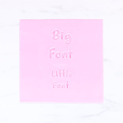 PME Fun Fonts Col3 C/Cake Cookie 66pcs