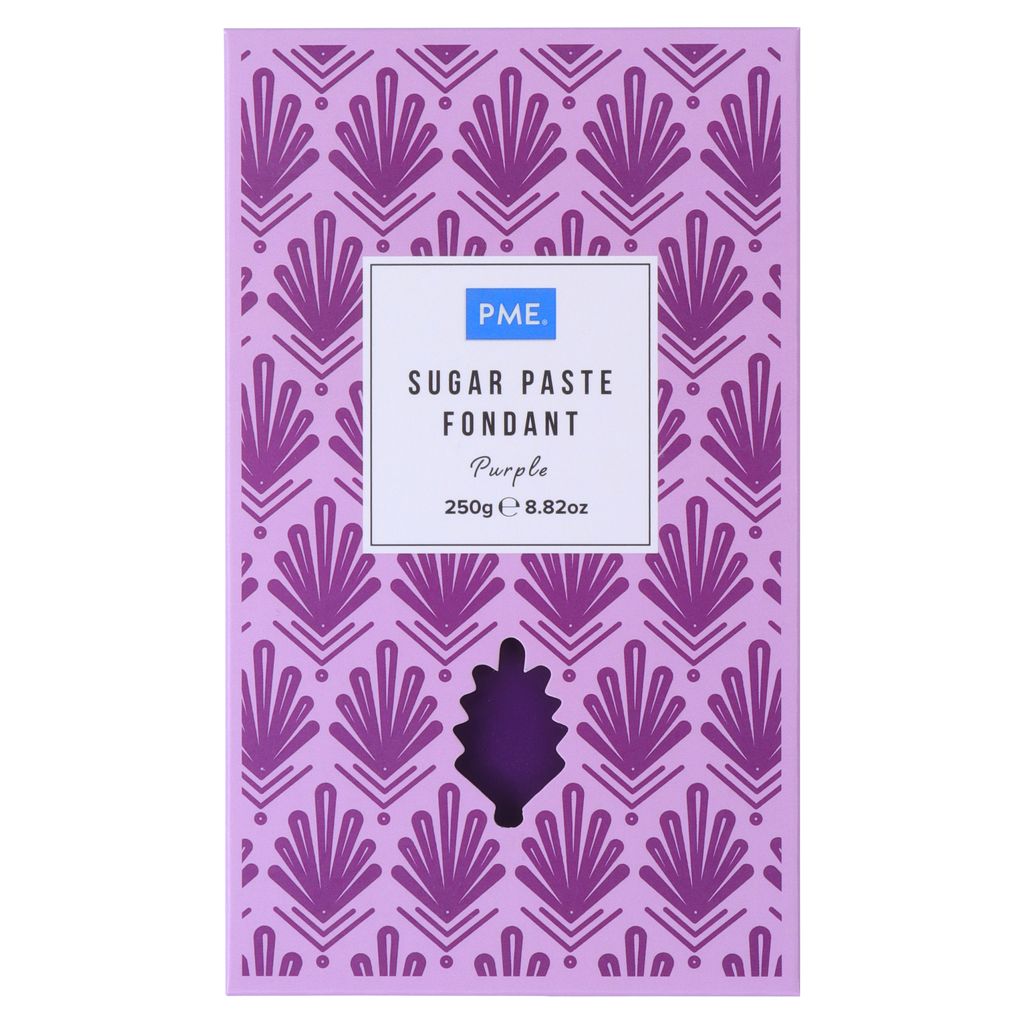 PME Sugar paste Fondant 250g - Purple