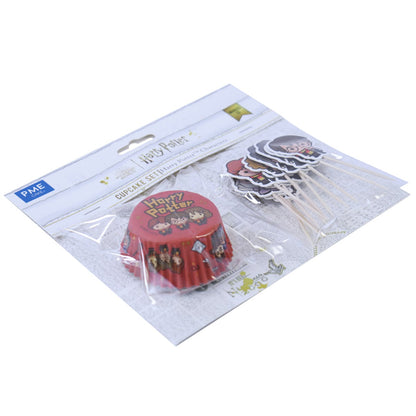 PME Harry Potter Cupcake Set - Case & Topper 12pcs