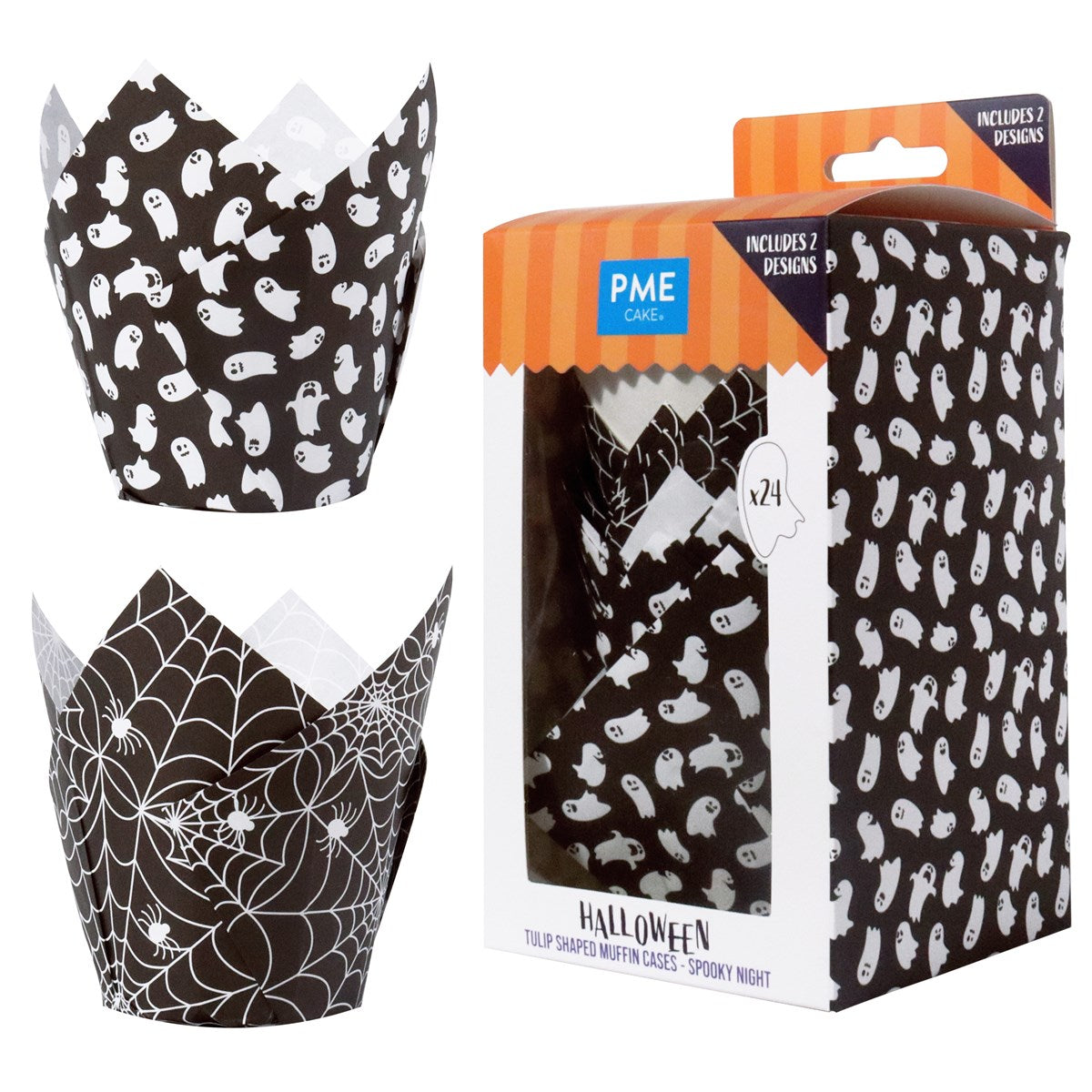 PME Spooky Halloween Muffin Cases 24pcs